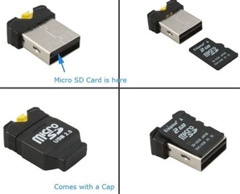 smallest micro sd card reader